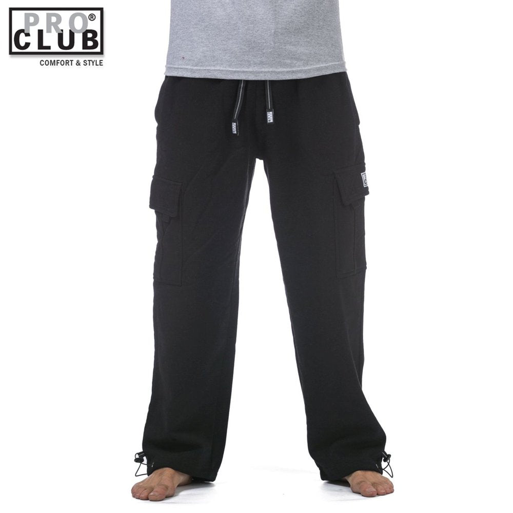 Pro Club Fleece Cargo Pants – AyanHosiery - Main Image